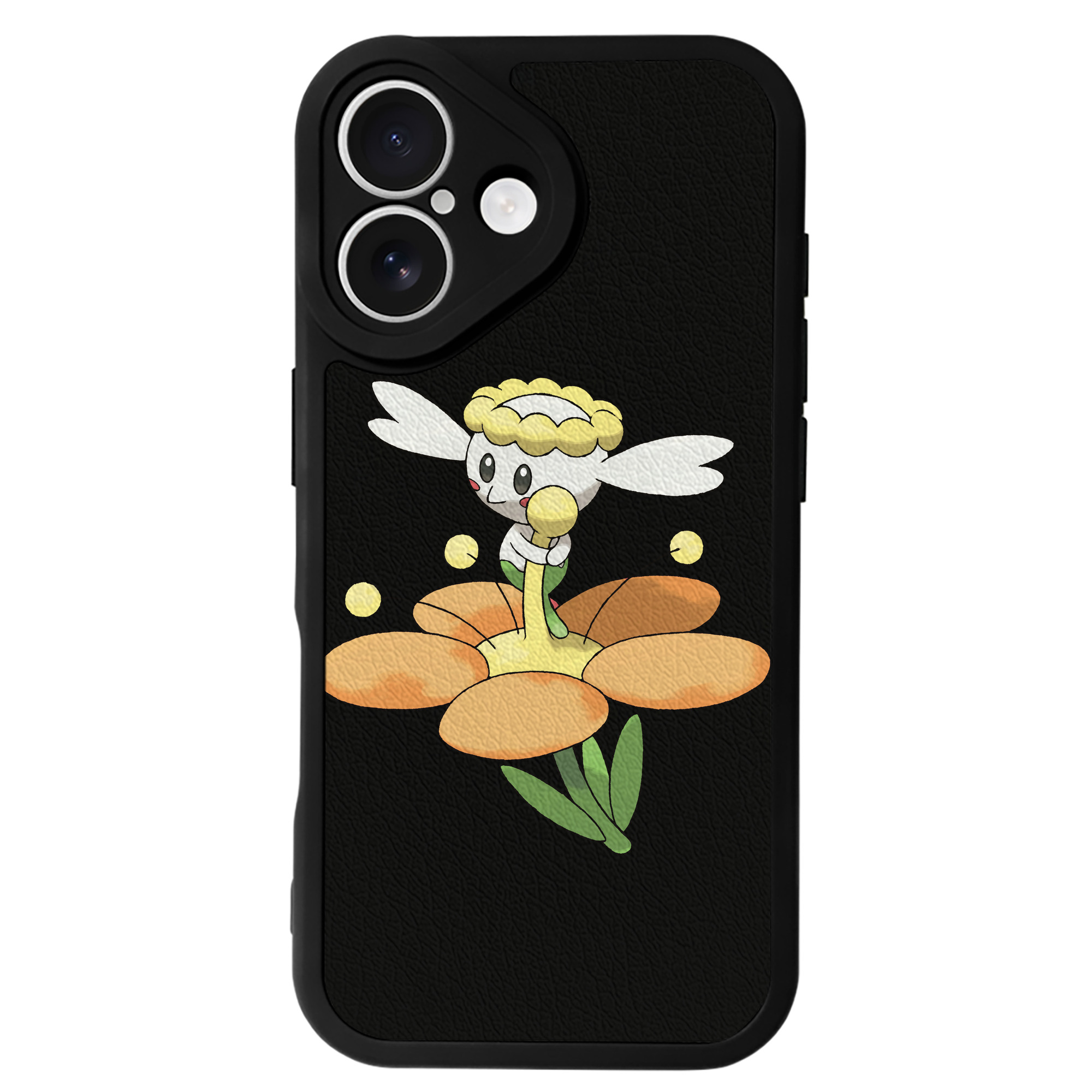 （画像用） ポケットモンスター Pokémon 【iPhone 16シリーズ対応】シリコンスマホケース（レザー調） 材質：シリコン